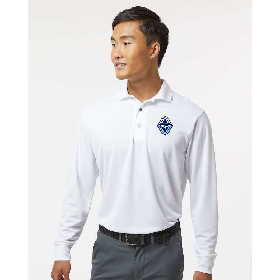 Men's Vancouver Whitecaps FC Paragon Prescott Long Sleeve Polo